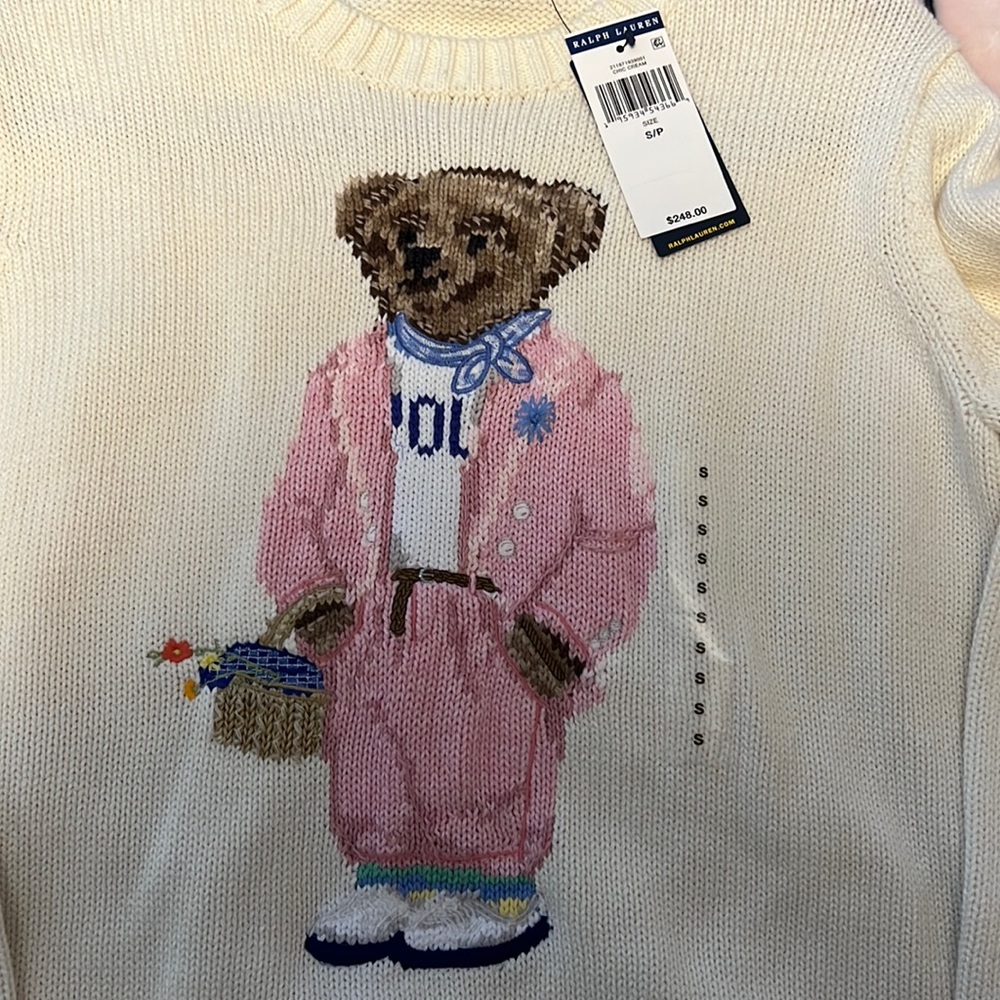 Women’s Polo Bear Sweater
